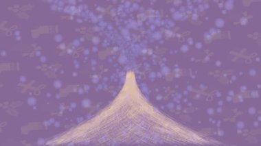 Modern medya üretimi için fütüristik dijital soyut doku sinematik tarz hareketli grafik ögesi