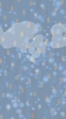 Lüks hareket projeleri için soyut tasarım stili animasyonu olan üst düzey dijital doku