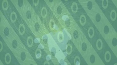 Dijital doku yüzey tasarım biçimi ile modern video animasyonu için gelişmiş hareket grafikleri