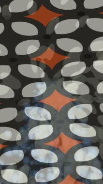 Organik desenli yüzey giriş stili video film sanatı ile soyut arkaplan tasarımı