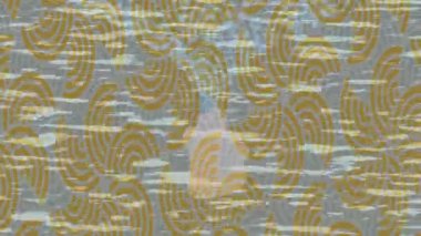 Soyut hareket desenli fütüristik video üretimi için dinamik dijital arkaplan