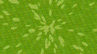 Benzersiz dijital hareket grafiklerine sahip yaratıcı sinematik projeler için yumuşak animasyon yüzeyi