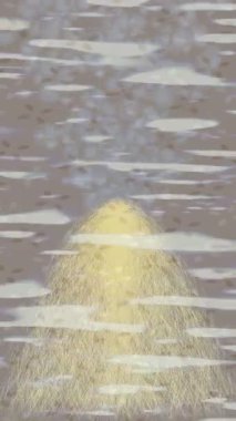 Lüks hareket projeleri için soyut tasarım stili animasyonu olan üst düzey dijital doku