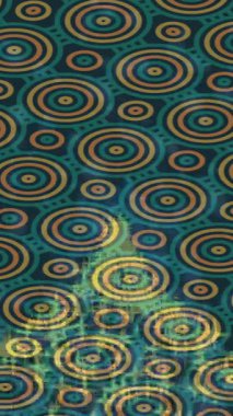 Benzersiz video giriş tasarımı projeleri için detaylı yüzey kalıbı film animasyon stili grafik girişi