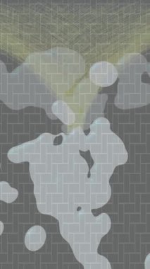 Soyut hareket desenli fütüristik video üretimi için dinamik dijital arkaplan