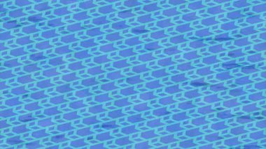 Benzersiz dijital animasyon tarzı grafikleri olan yaratıcı ortam tasarımı için yenilikçi hareket dokusu