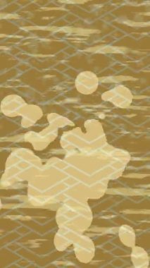 Organik desenli yüzey giriş stili video film sanatı ile soyut arkaplan tasarımı