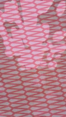 Benzersiz video giriş tasarımı projeleri için detaylı yüzey kalıbı film animasyon stili grafik girişi