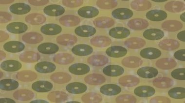 Benzersiz video giriş tasarımı projeleri için detaylı yüzey kalıbı film animasyon stili grafik girişi