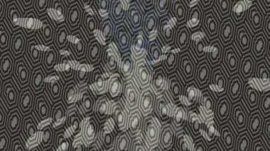 Soyut hareket desenli fütüristik video üretimi için dinamik dijital arkaplan