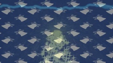 Benzersiz dijital animasyon tarzı grafikleri olan yaratıcı ortam tasarımı için yenilikçi hareket dokusu