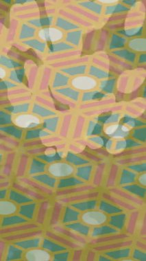 Modern medya üretimi için fütüristik dijital soyut doku sinematik tarz hareketli grafik ögesi