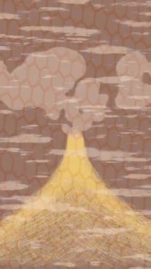 Yaratıcı video düzenleme film arkaplan tasarımı için minimalist organik hareket grafikleri