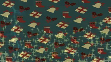 Estetik doku arkaplan tasarımı renkli hareket grafikleri ile moda film giriş profosyoneli