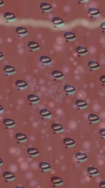 Profesyonel video projeleri sanat tarzı için organik hareketli arkaplan tasarımı