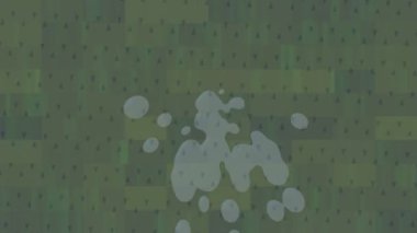 Benzersiz hareket grafikleri tasarım sanatına sahip yaratıcı film üretimi için özet bir arkaplan