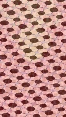 Lüks hareket projeleri için soyut tasarım stili animasyonu olan üst düzey dijital doku