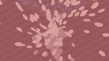 Yaratıcı video düzenleme film arkaplan tasarımı için minimalist organik hareket grafikleri