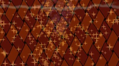 Soyut hareket desenli fütüristik video üretimi için dinamik dijital arkaplan