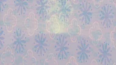 Dijital doku yüzey tasarım biçimi ile modern video animasyonu için gelişmiş hareket grafikleri