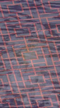 Estetik doku arkaplan tasarımı renkli hareket grafikleri ile moda film giriş profosyoneli