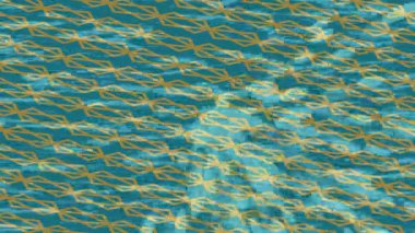 Benzersiz dijital hareket grafiklerine sahip yaratıcı sinematik projeler için yumuşak animasyon yüzeyi