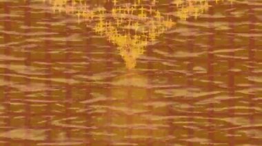 Benzersiz video giriş tasarımı projeleri için detaylı yüzey kalıbı film animasyon stili grafik girişi