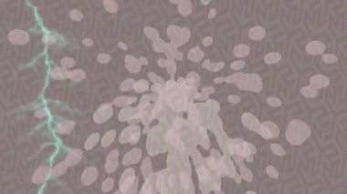 Lüks hareket projeleri için soyut tasarım stili animasyonu olan üst düzey dijital doku