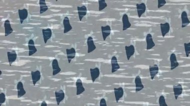 Lüks hareket projeleri için soyut tasarım stili animasyonu olan üst düzey dijital doku