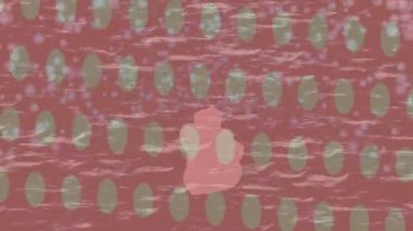 Organik desenli yüzey giriş stili video film sanatı ile soyut arkaplan tasarımı