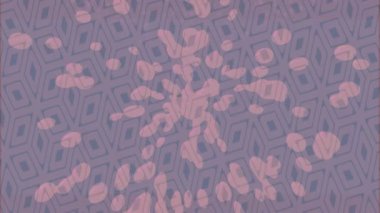 Dijital doku yüzey tasarım biçimi ile modern video animasyonu için gelişmiş hareket grafikleri