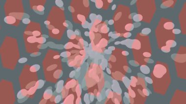 Benzersiz dijital animasyon tarzı grafikleri olan yaratıcı ortam tasarımı için yenilikçi hareket dokusu