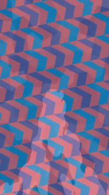 Dijital doku yüzey tasarım biçimi ile modern video animasyonu için gelişmiş hareket grafikleri