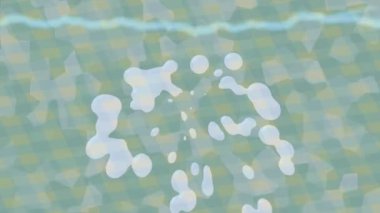 Benzersiz video giriş tasarımı projeleri için detaylı yüzey kalıbı film animasyon stili grafik girişi