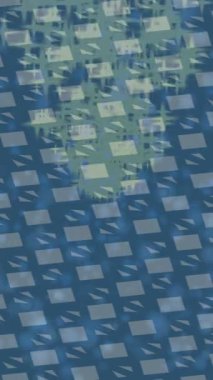 Organik desenli yüzey giriş stili video film sanatı ile soyut arkaplan tasarımı