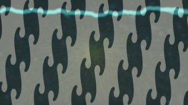 Organik desenli yüzey giriş stili video film sanatı ile soyut arkaplan tasarımı