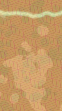 Soyut hareket desenli fütüristik video üretimi için dinamik dijital arkaplan