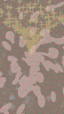 Benzersiz dijital animasyon tarzı grafikleri olan yaratıcı ortam tasarımı için yenilikçi hareket dokusu