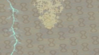 Yaratıcı video düzenleme film tasarımı için benzersiz hareket grafikleri biçimi giriş hareketi video pro