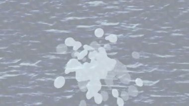 Benzersiz dijital animasyon tarzı grafikleri olan yaratıcı ortam tasarımı için yenilikçi hareket dokusu