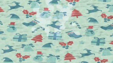 Estetik doku arkaplan tasarımı renkli hareket grafikleri ile moda film giriş profosyoneli