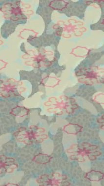 Organik desenli yüzey giriş stili video film sanatı ile soyut arkaplan tasarımı