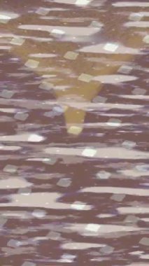 Organik desenli yüzey giriş stili video film sanatı ile soyut arkaplan tasarımı