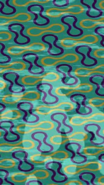 Soyut hareket desenli fütüristik video üretimi için dinamik dijital arkaplan