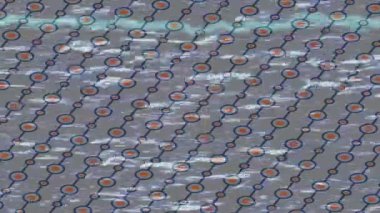 Benzersiz dijital hareket grafiklerine sahip yaratıcı sinematik projeler için yumuşak animasyon yüzeyi