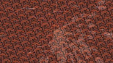 Benzersiz video giriş tasarımı projeleri için detaylı yüzey kalıbı film animasyon stili grafik girişi