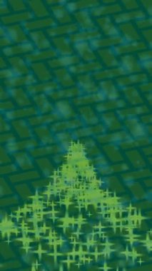 Benzersiz dijital animasyon tarzı grafikleri olan yaratıcı ortam tasarımı için yenilikçi hareket dokusu