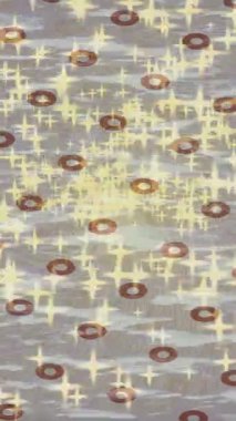 Soyut hareket desenli fütüristik video üretimi için dinamik dijital arkaplan