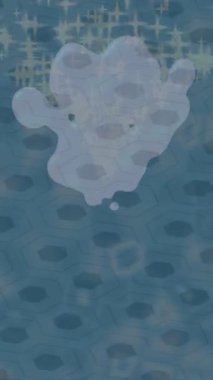 Lüks hareket projeleri için soyut tasarım stili animasyonu olan üst düzey dijital doku