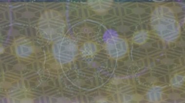 Benzersiz hareket grafikleri tasarım sanatına sahip yaratıcı film üretimi için özet bir arkaplan